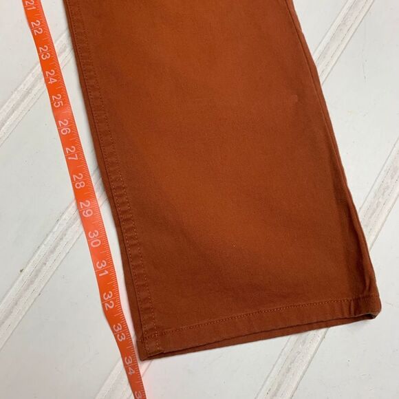 A.P.C. 33 X 34 Petit Standard Droit Etroit Pants Orange Slim Jeans Straight NEW - Picture 4 of 8